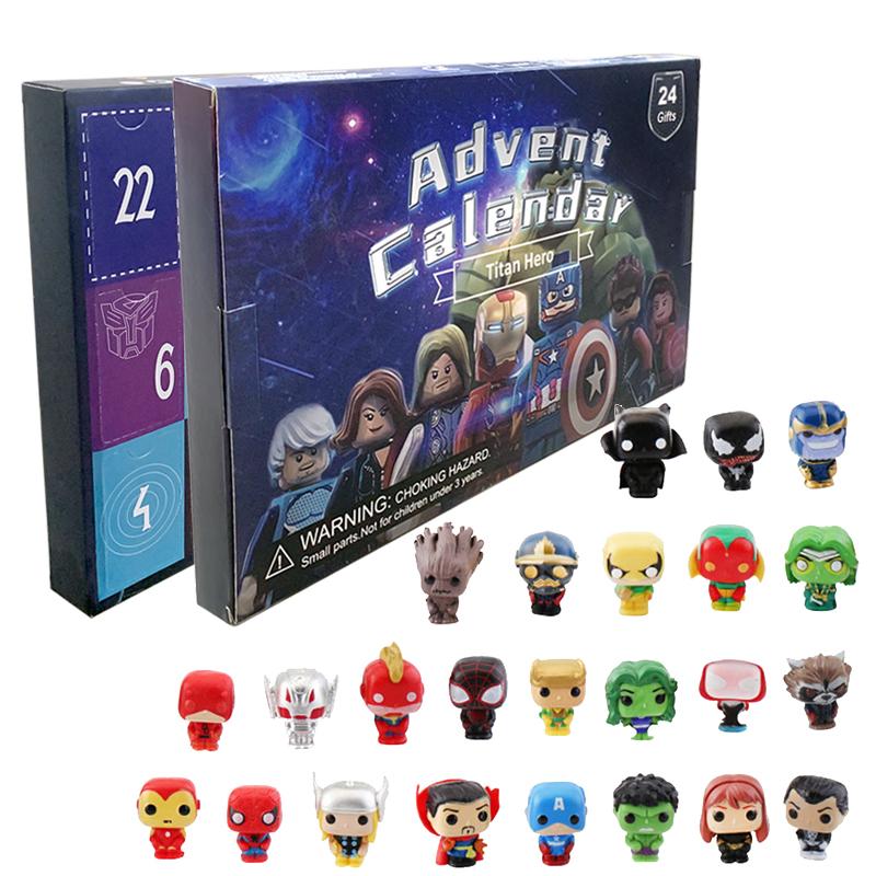 Mens Grooming Advent Calendar - Boîte de calendrier de l'avent Marvel,