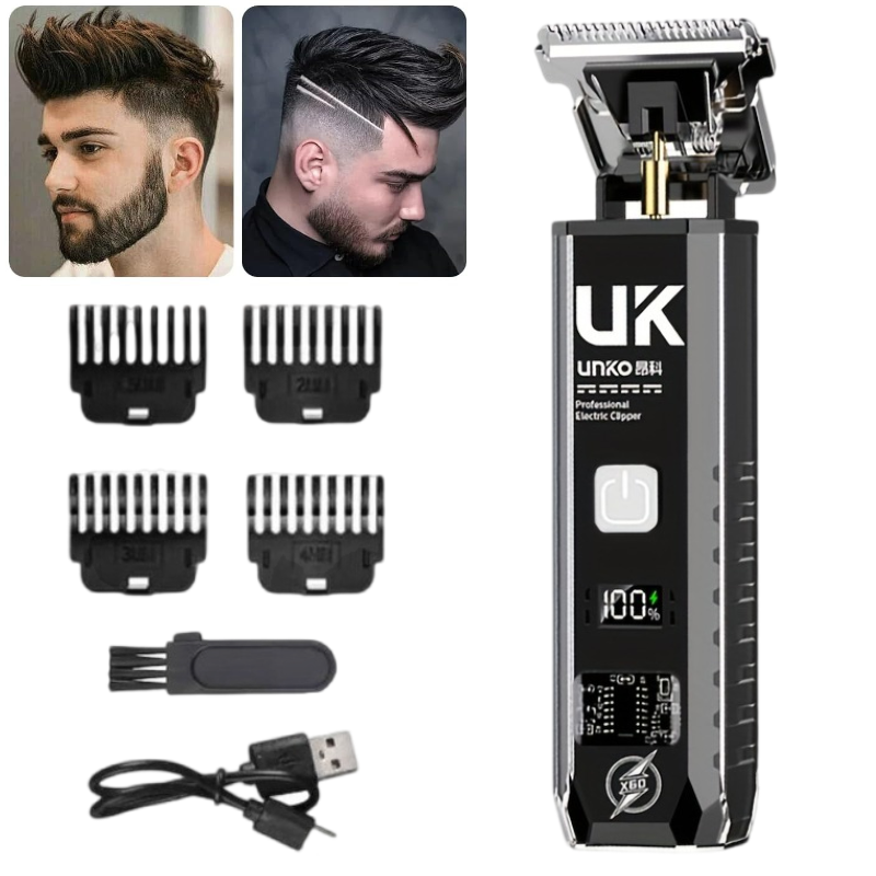 Men'S Grooming Oil - Tondeuse à barbe électrique T9 sans
