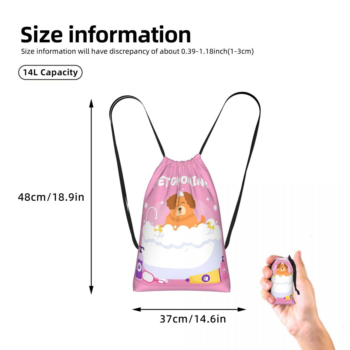 Sac à dos à cordon pour toilet - Men'S Grooming Bag avis et prix