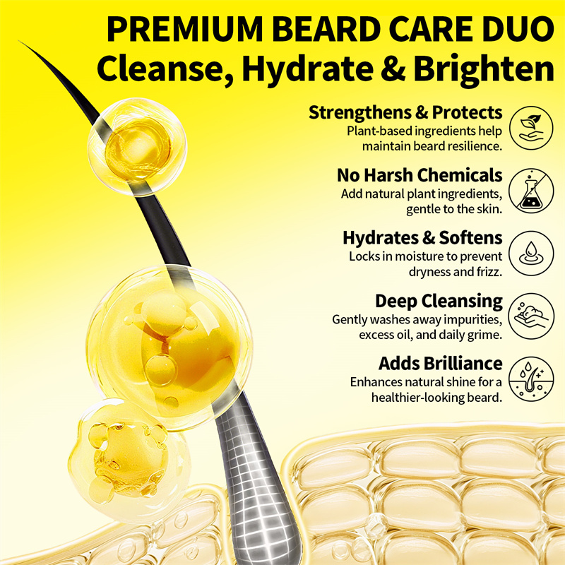 Kit d'huile pour barbe pour ho - Men'S Grooming Oil avis et prix