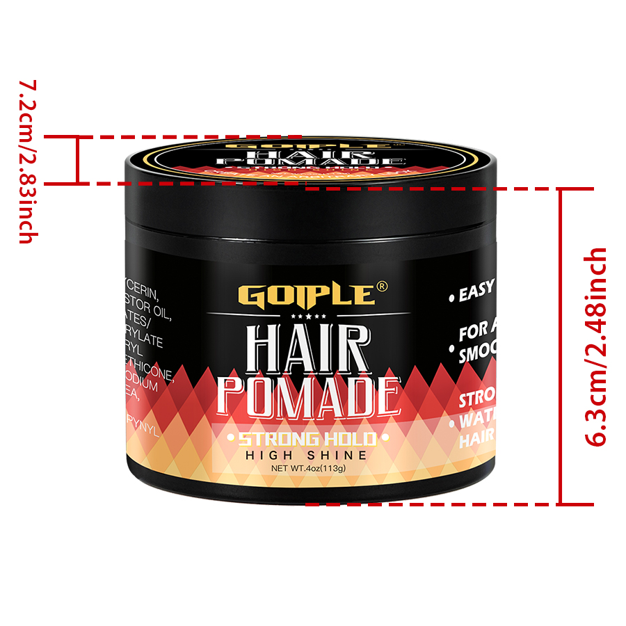 GOIPLE-Pommade pour cheveux po - Men'S Grooming Gel avis et prix